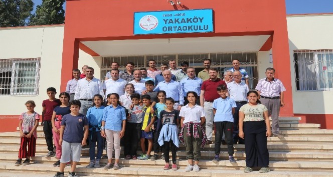 Okulların her türlü ihtiyacı karşılanıyor