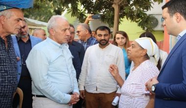 Başkan Gültak, Roman vatandaşlarla bir araya geldi