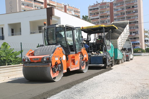 Tömük’te beton yol uygulaması