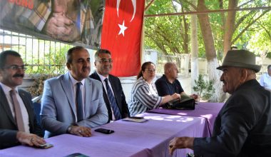 İl Sağlık Müdürü Dr.Sinan Bahçacı’dan Vefa Ziyareti