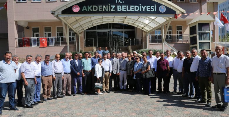 Akdeniz Muhtarlar Federasyonu’ndan Başkan Gültak’a Teşekkür Ziyareti