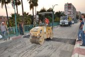 ÜSTGEÇİTTE YIPRANAN BAĞLANTI NOKTALARI ONARILDI