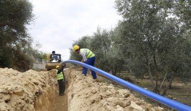 Pamuklu-Eshab-I Kehf  İçmesuyu İsale Hattı Çalışmaları Tamamlandı