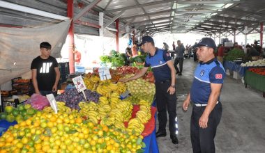 TOROSLAR ZABITASI’NDAN SEMT PAZARLARINDA SIKI DENETİM