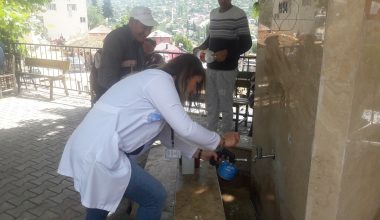 GEZİCİ SU ANALİZ LABORATUVARI İLE  YERİNDE ANALİZ YAPILIYOR