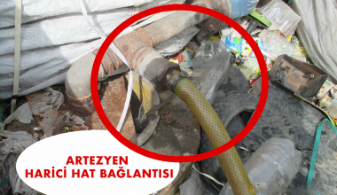 ABONESİZ ARTEZYEN SU KULLANANLARA CEZA UYARISI