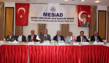MESİAD MERSİN’İN SORUNLARINI KONUŞTU