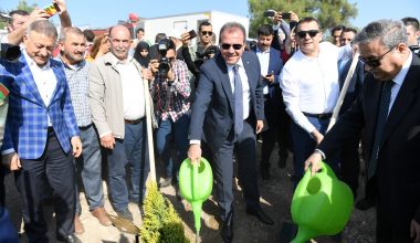 MERSİN’DE DE FİDANLAR TOPRAK İLE BULUŞTU