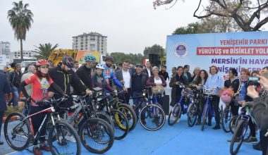 Yenişehirliler estetik bir yürüyüş ve bisiklet yoluna kavuştu