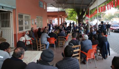 Başkan Gültak, kırsal mahalle ziyaretlerine devam ediyor