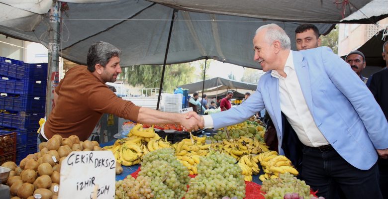 Gültak, Pazarcı Esnafını Ve Vatandaşları Dinledi