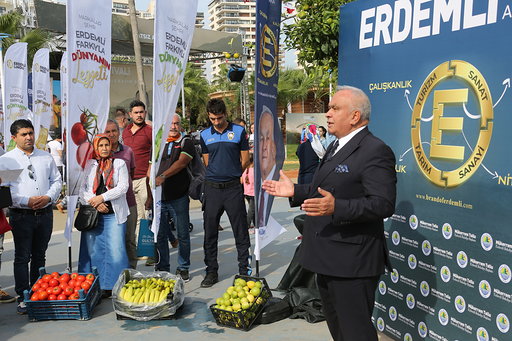 Narenciye Festivaline, ‘Marka Erdemli’ damga vurdu