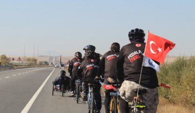 TOROSLAR’DAN ANITKABİR’E KADAR PEDAL ÇEVİRDİLER