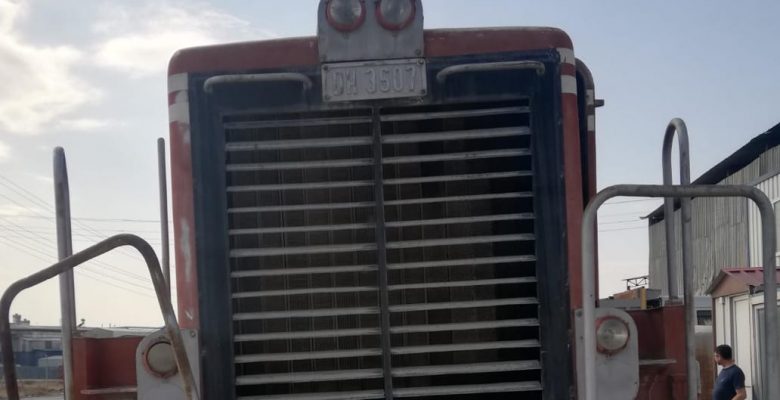 Koca lokomotifi çaldılar!