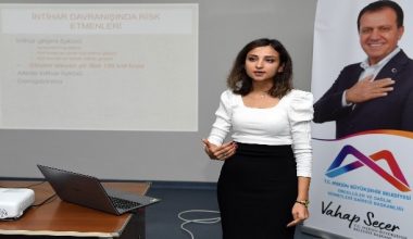 Mersin’de intihar olaylarına karşı farkındalık eğitimi