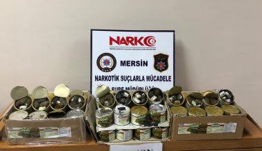 Yüklü miktarda afyon sakızı ele geçirildi