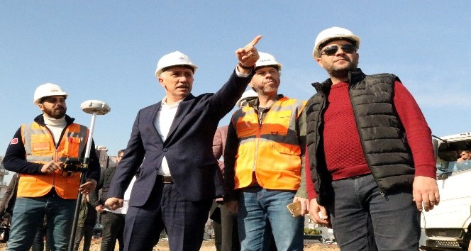 Başkan Gültak, Millet Bahçesi çalışmalarını inceledi