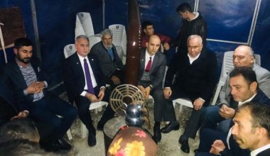 ÇİFTÇİLERE ‘GEÇMİŞ OLSUN’ ZİYARETİ