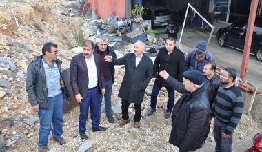 DİNÇER,”SELDEN ZARAR GÖREN ESNAFIN YARASI SARILMALI”