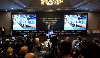 Raylı sistem tanıtım toplantısı yapıldı