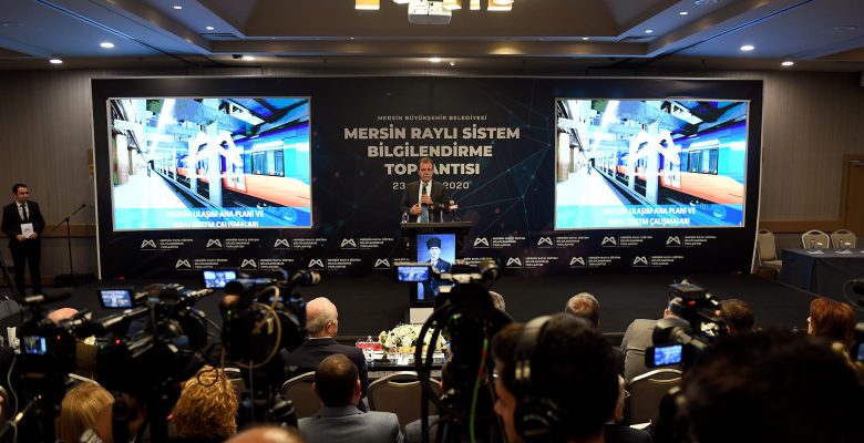 Raylı sistem tanıtım toplantısı yapıldı