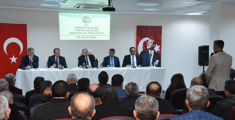 “MUHTARLARIMIZLA DİYALOG HALİNDE ÇALIŞMAYA ÖNEM VERİYORUZ”