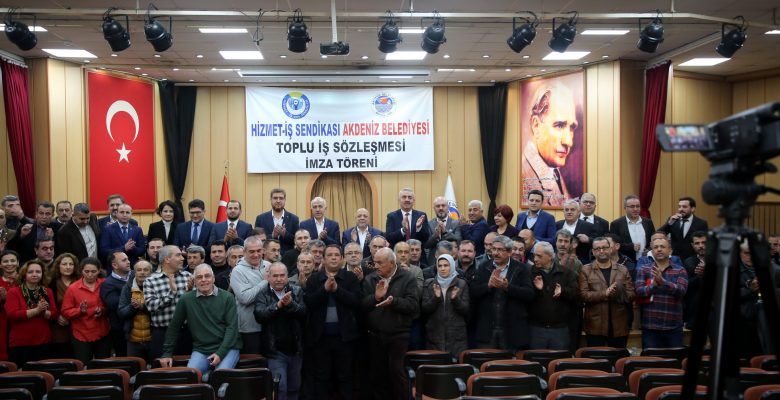 Akdeniz’de Toplu İş Sözleşmesi İmza Töreni