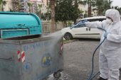 Erdemli’de dezenfekte çalışmaları sürüyor