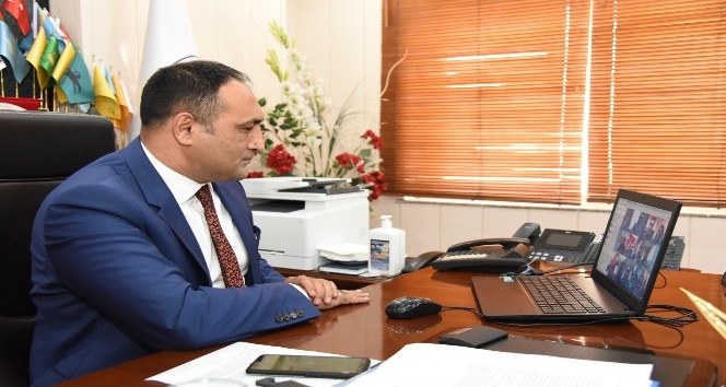 Toplantılar videokonferans sistemi ile yapıldı