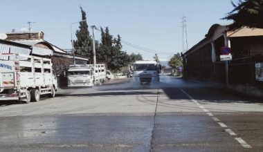 Mersin Hali her gün dezenfekte ediliyor