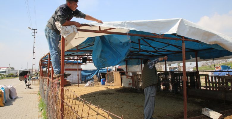 Tırmıl hayvan pazarı kaldırıldı