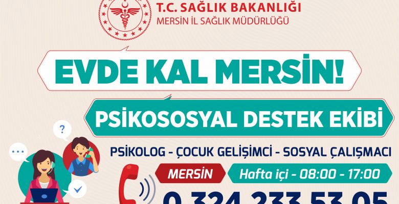 Covid-19 a Karşı Psikososyal Destek Hattı Hizmette