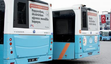 Sağlık çalışanlarına otobüsler ücretsiz