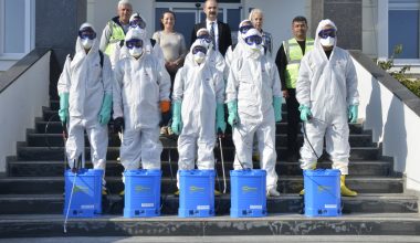 YENİŞEHİR’DE DEZENFEKSİYON EKİPLERİ KURULDU