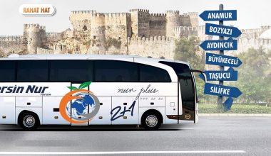 MERSİN NUR TURİZM İLÇELERİ BİRBİRİNE BAĞLADI