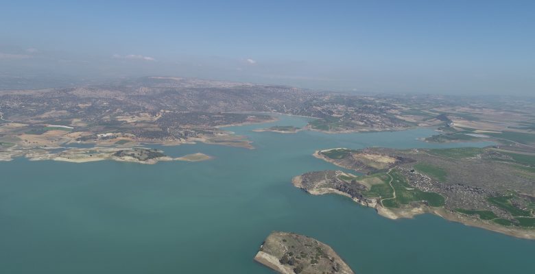 MESKİ, SU HAVZALARINI HAVADAN GÖRÜNTÜLEME İLE KONTROL EDİYOR