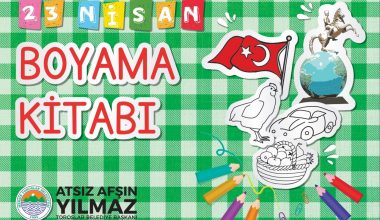 BAŞKAN YILMAZ’DAN ÇOCUKLARA EĞİTİCİ VE EĞLENCELİ BOYAMA KİTABI