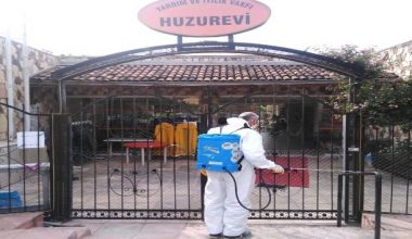 Toroslar da dezenfekte çalışmaları devam ediyor