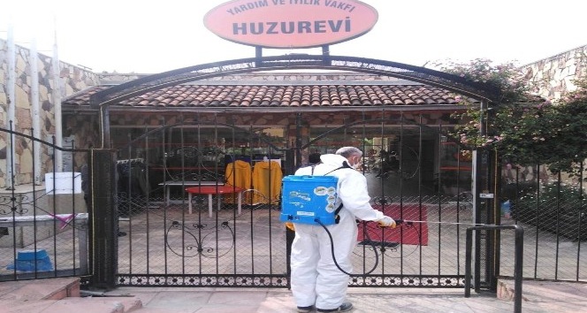 Toroslar da dezenfekte çalışmaları devam ediyor