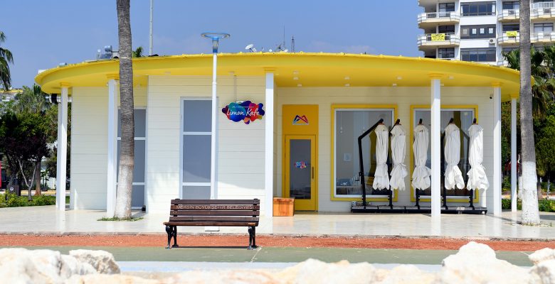 Pandemi sonra sahilde 5 cafe açılacak