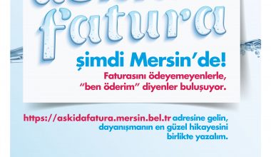 ASKIDA FATURA’YA MERSİN DE KATILDI