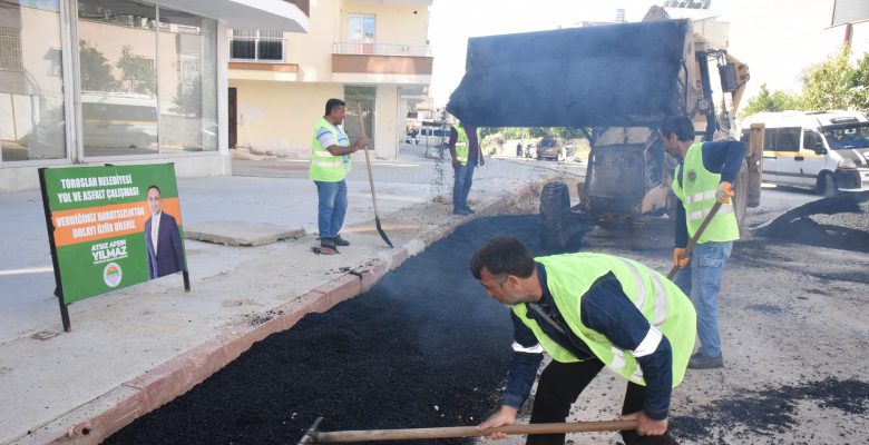 Toroslar da yol yapımı sürüyor