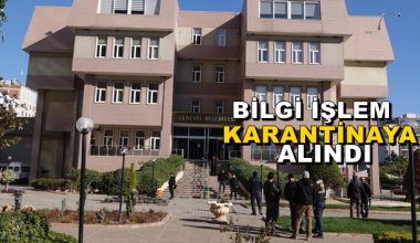 AKDENİZ BELEDİYESİNDE VİRÜS PANİĞİ