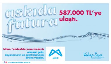 ASKIDA FATURA 587 BİN 81 TL’YE ULAŞTI