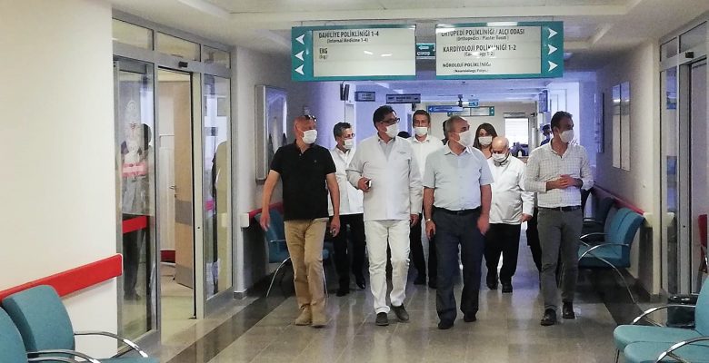 Bahçacı “İlçelerimizin Sağlık Altyapısını Güçlendiriyoruz”