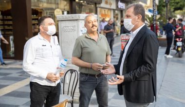 BAŞKAN SEÇER, ESNAFI DOLAŞTI