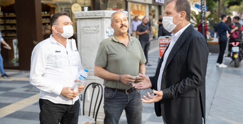 BAŞKAN SEÇER, ESNAFI DOLAŞTI