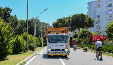Erdemli’ye 8 kilometrelik bisiklet yolu yapılıyor