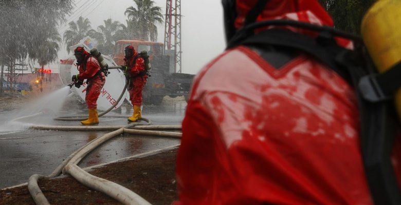 MERSİN İTFAİYESİ,  TOPLAM 14 BİN 572 OLAYA MÜDAHALE ETTİ