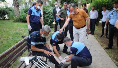 BEDENSEL ENGELLİ GİBİ DİLENİYORDU!